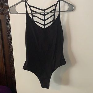 Black bodysuit soft never worn